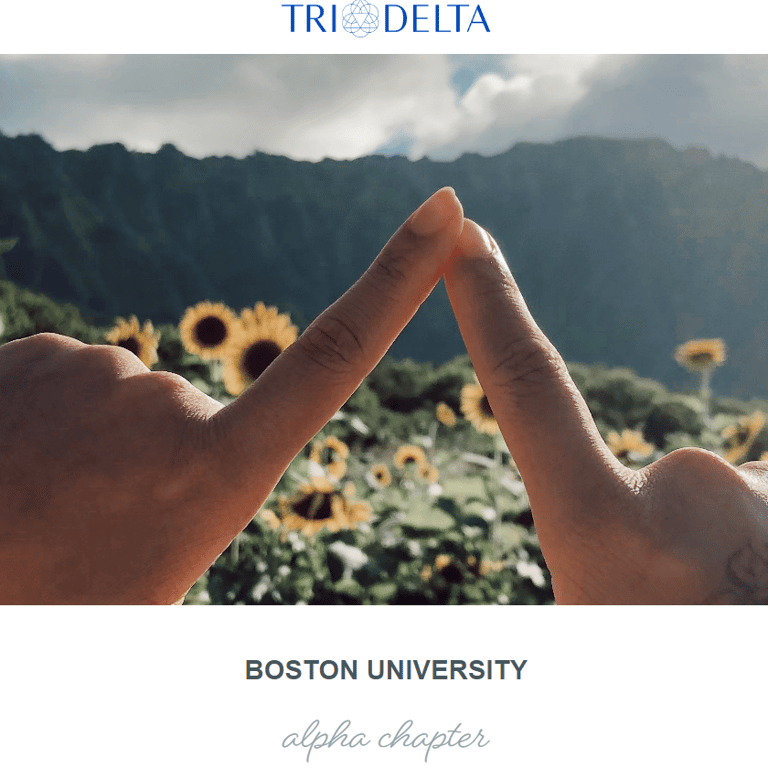 Alpha Chapter of Tri Delta - Women organization in Boston MA