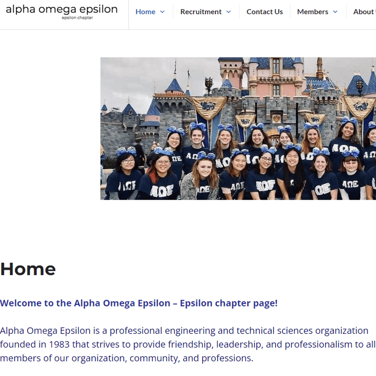 Woman Category Near Me - Alpha Omega Epsilon, Epsilon Chapter