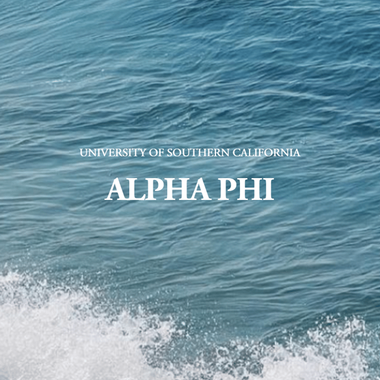 Beta Pi Chapter of Alpha Phi at USC