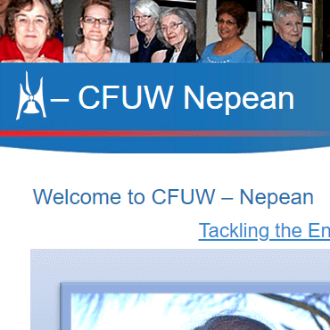 Female Organization Near Me - Canadian Federation of University Women Nepean