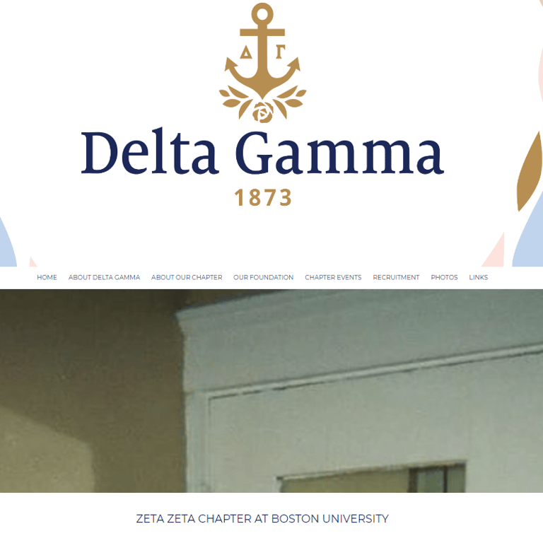Delta Gamma, Zeta Zeta Chapter - Women organization in Boston MA