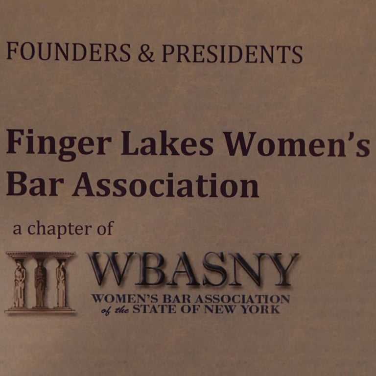 Finger Lakes Women's Bar Association - Women organization in Ithaca NY