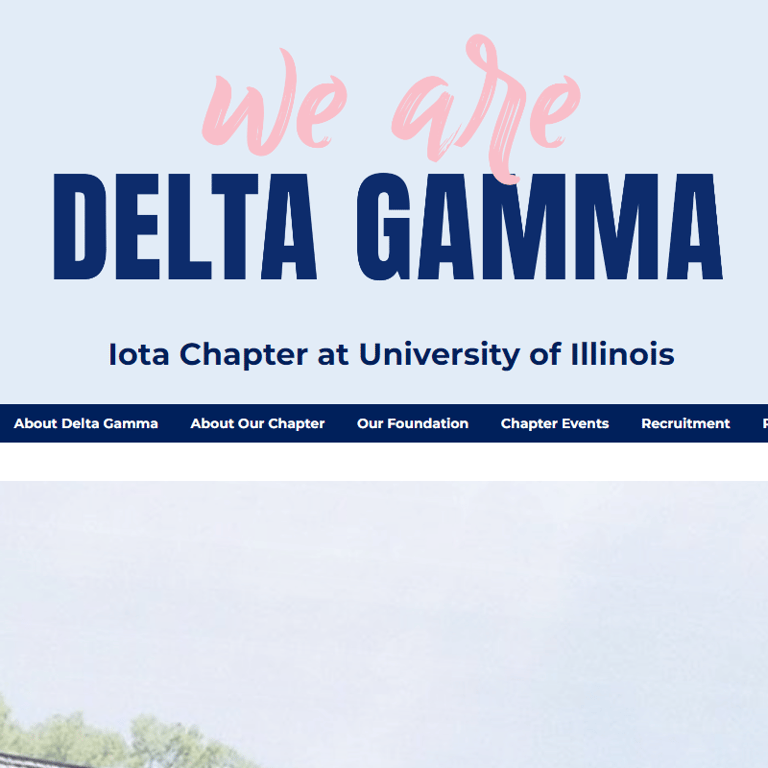 Iota Chapter of Delta Gamma Sorority - Women organization in Urbana IL