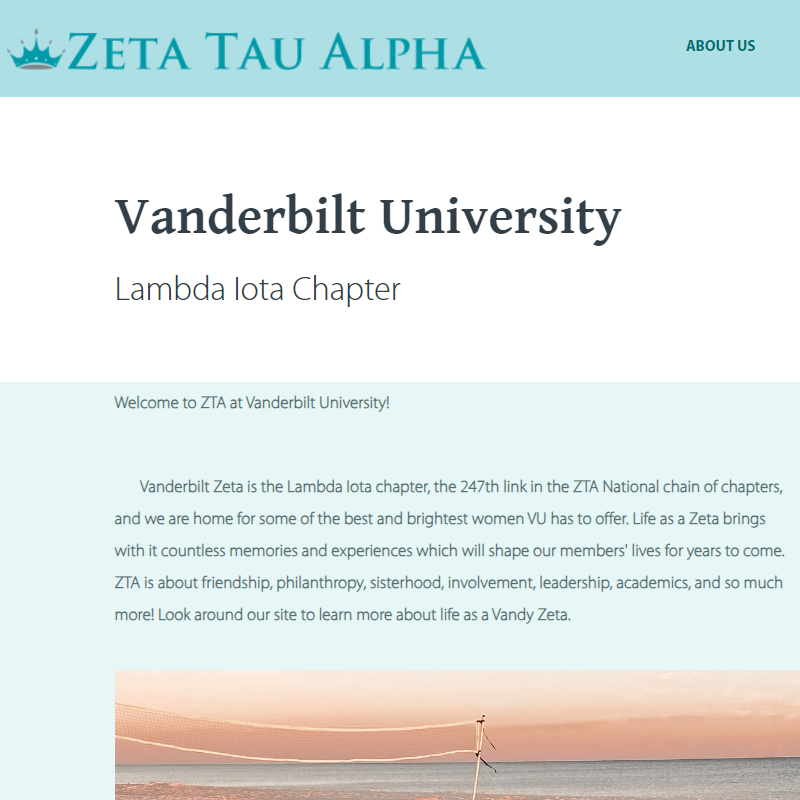 Lambda Iota Chapter of Zeta Tau Alpha