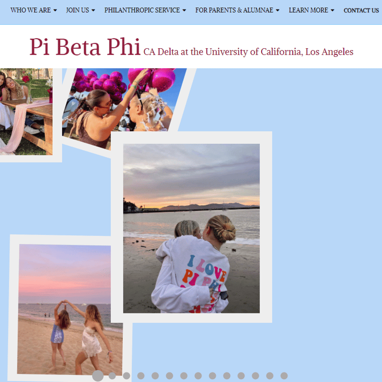 Pi Beta Phi at UCLA - Women organization in Los Angeles CA