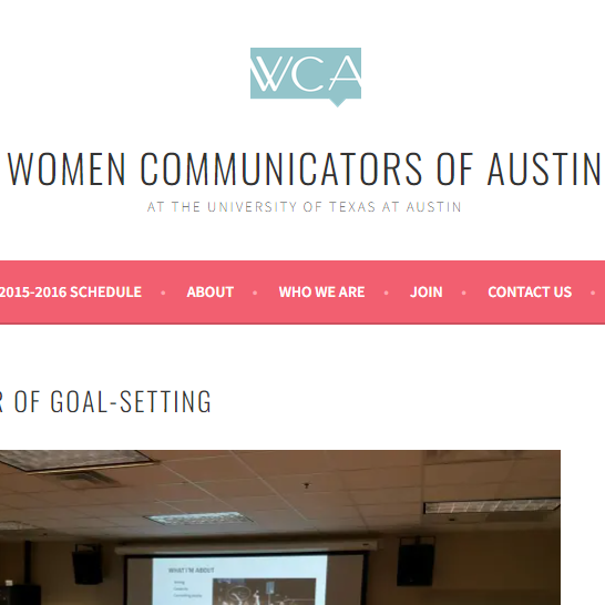 Women Communicators of Austin, UT Austin