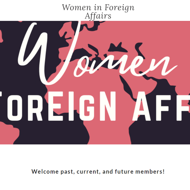 Female Organization Near Me - UT Austin Women in Foreign Affairs