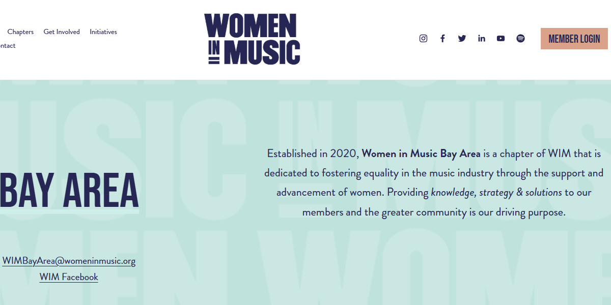 Women in Music Bay Area