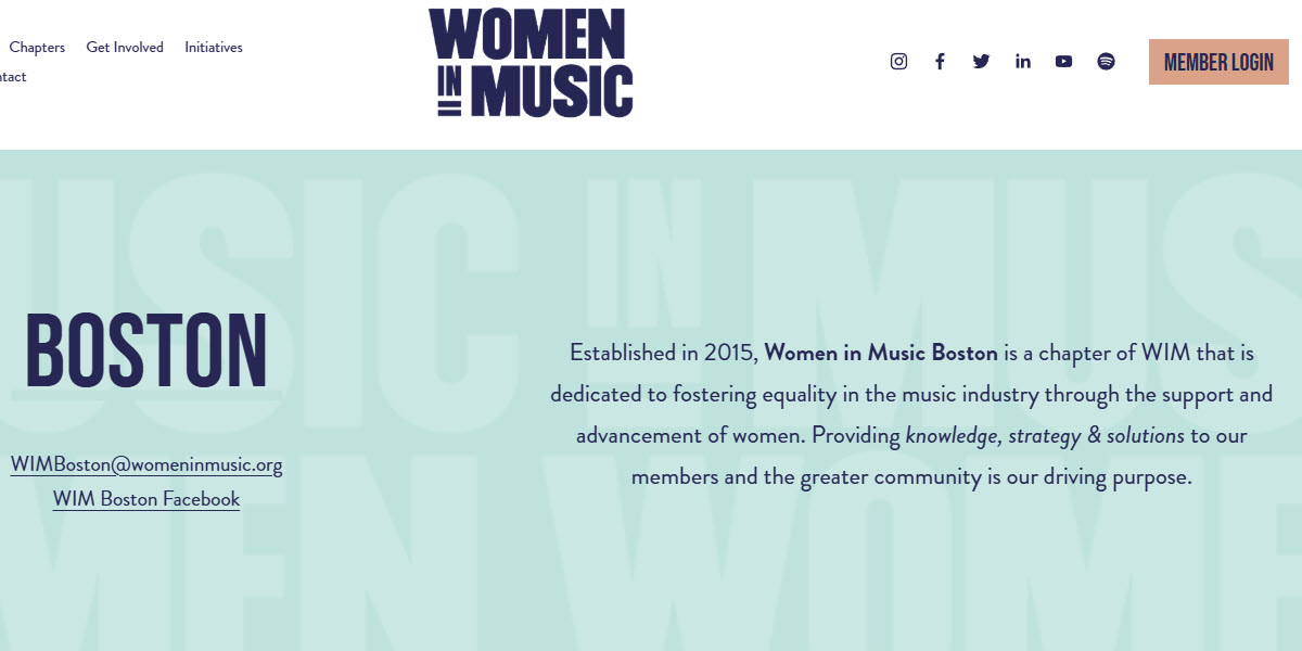 Women in Music Boston