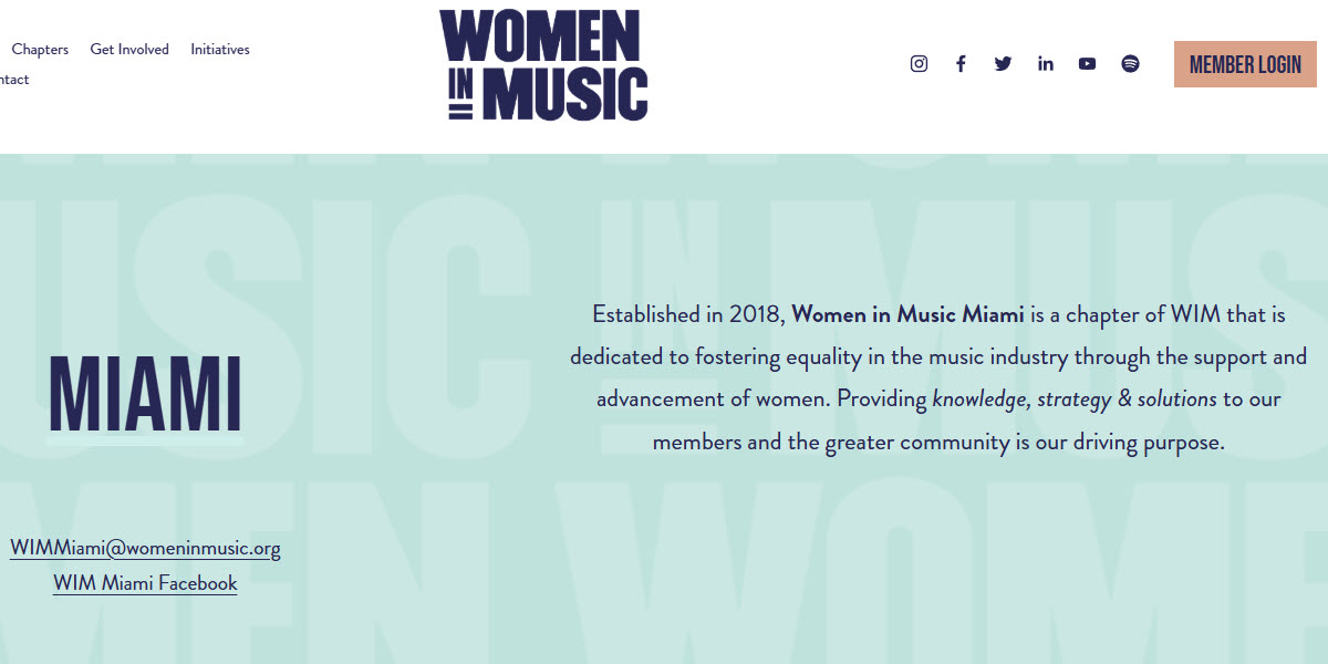Women in Music Miami